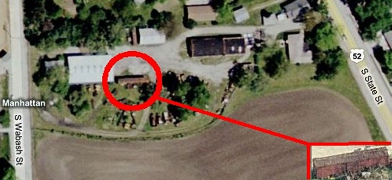 Location of box car