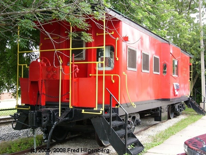 Picture of caboose