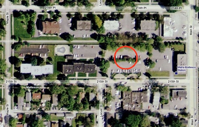 Location of caboose