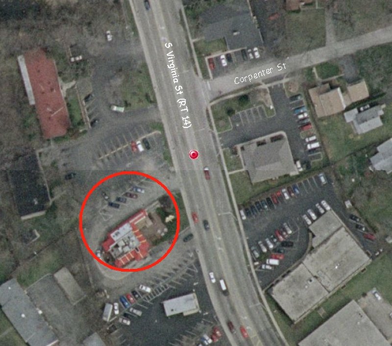 Location of Rapid Transit car