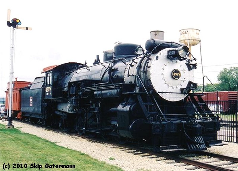 Picture of steam locomotive