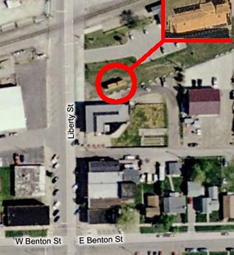 Location of caboose