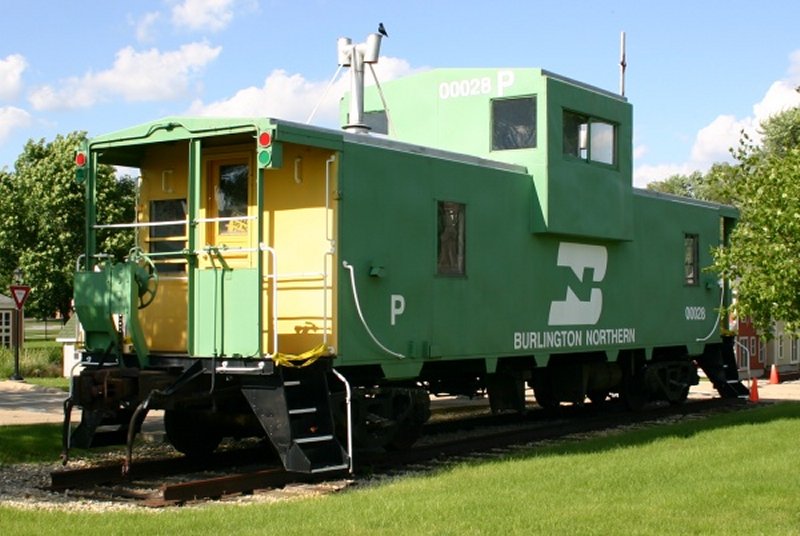 Picture of caboose