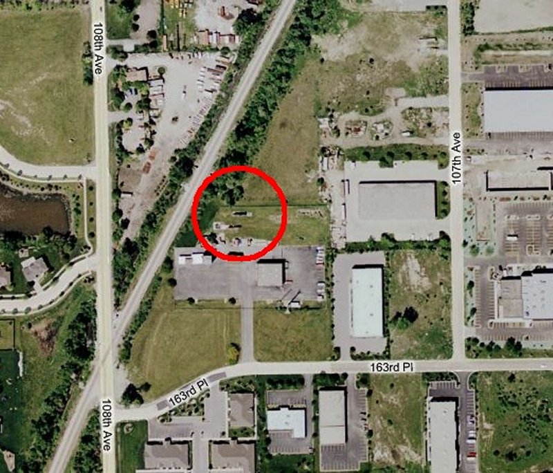 Location of tank car