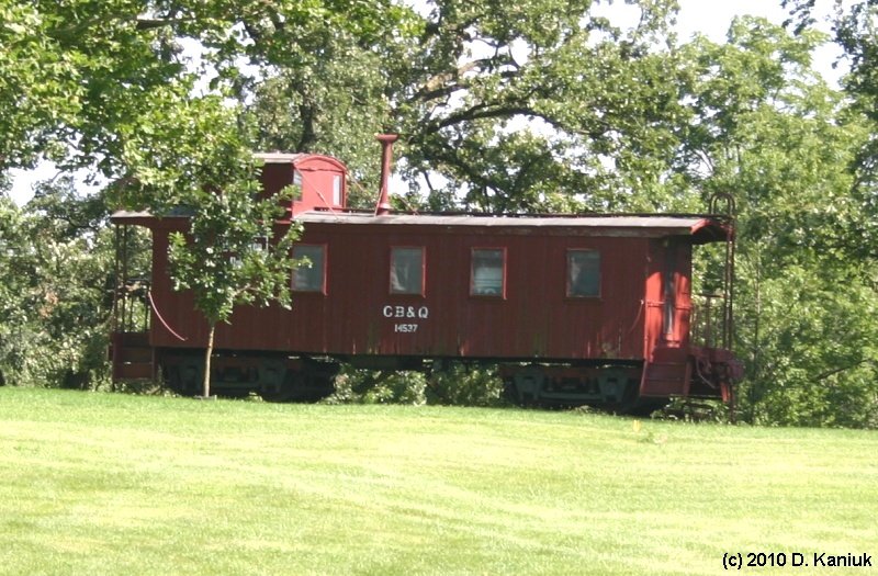 Picture of caboose