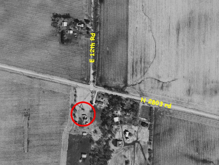 Location of caboose