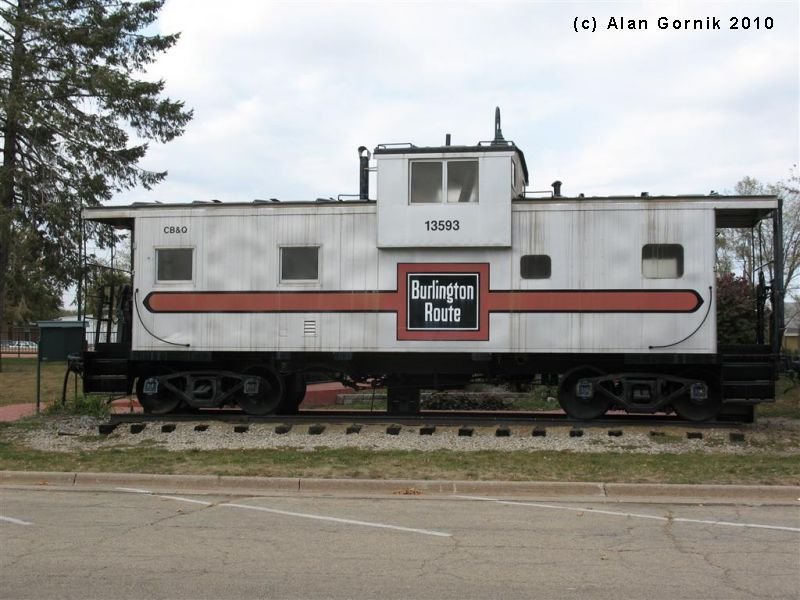 Picture of caboose