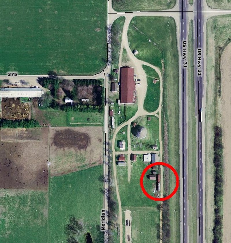 Location of caboose