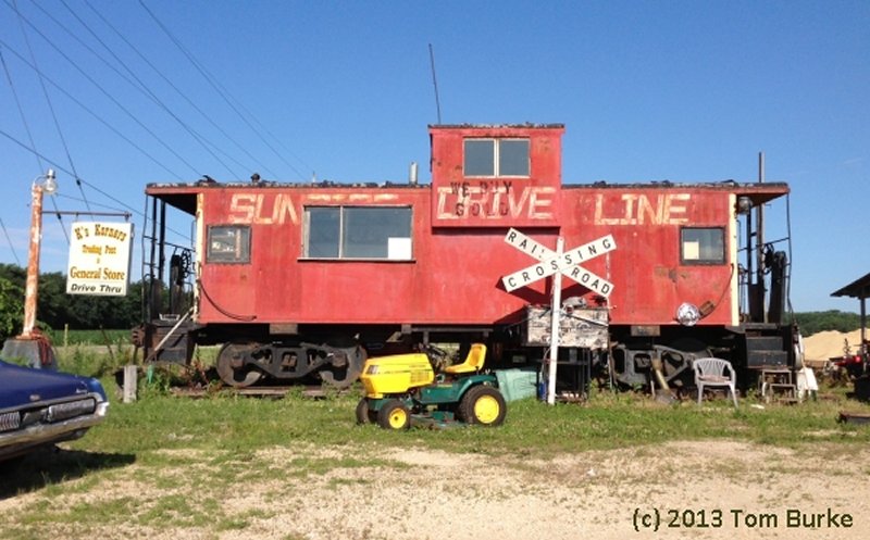 Picture of caboose