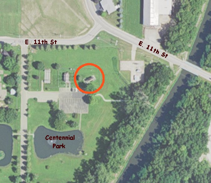 Location of