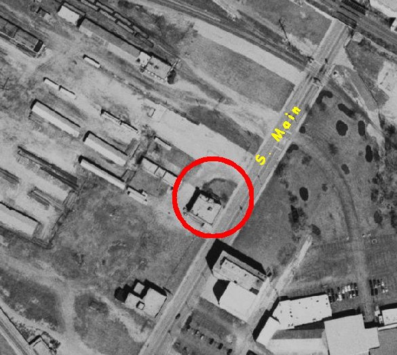 Location of caboose