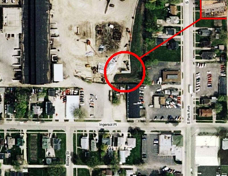 Location of caboose