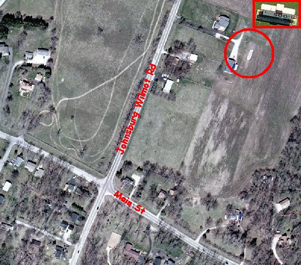 Location of caboose