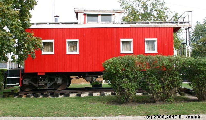 Picture of caboose