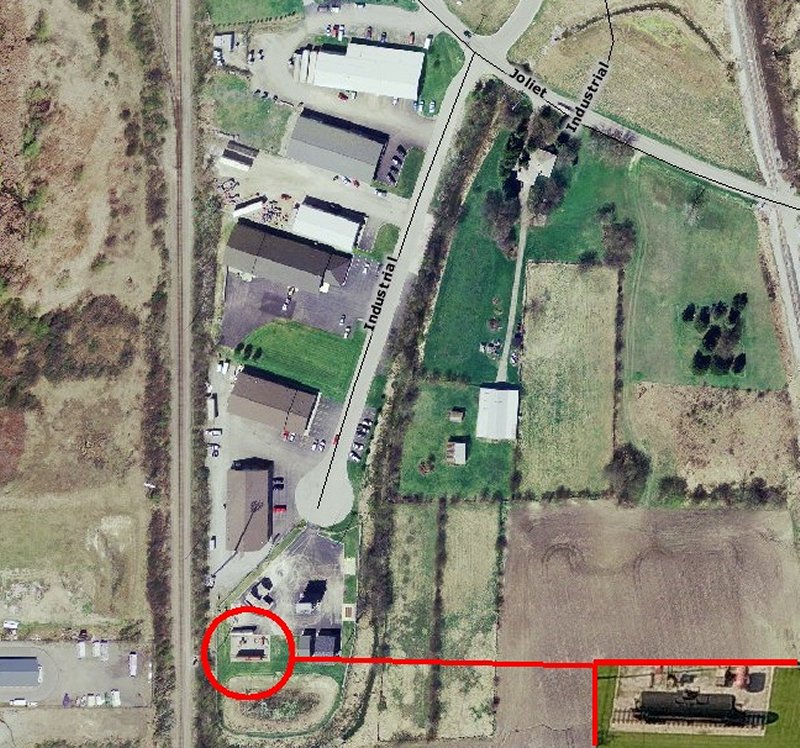Location of tank car