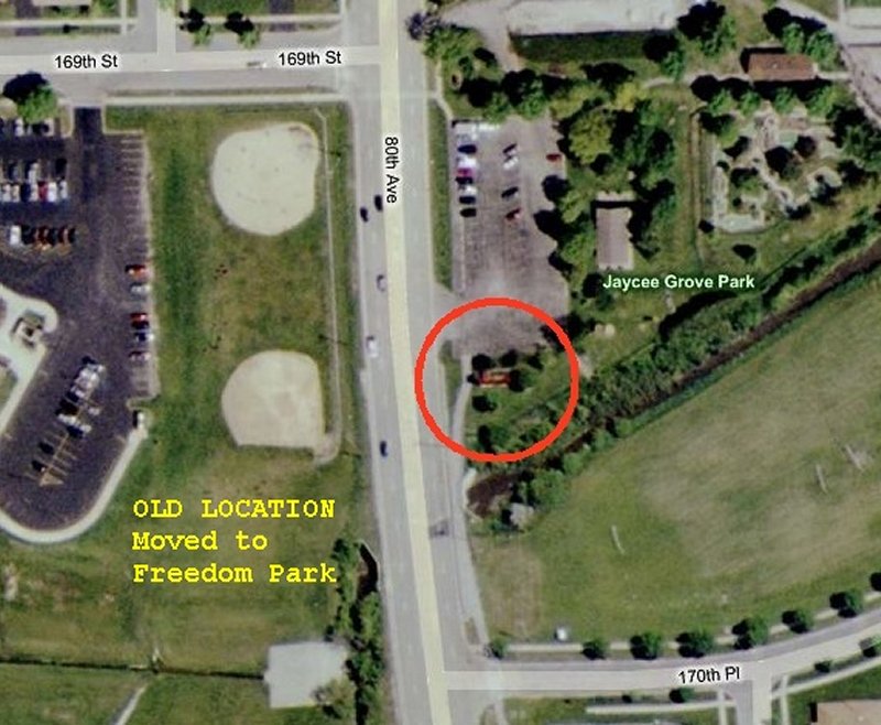 Location of old location