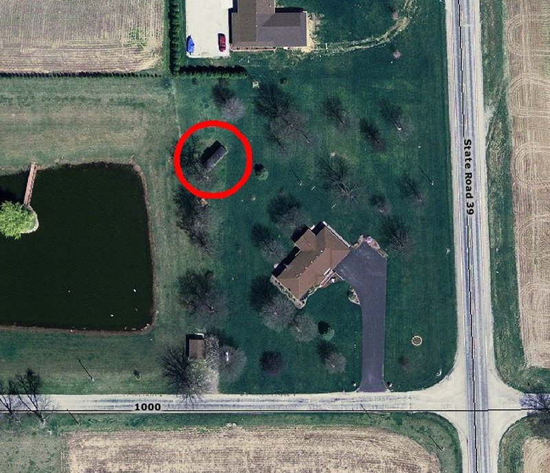 Location of caboose