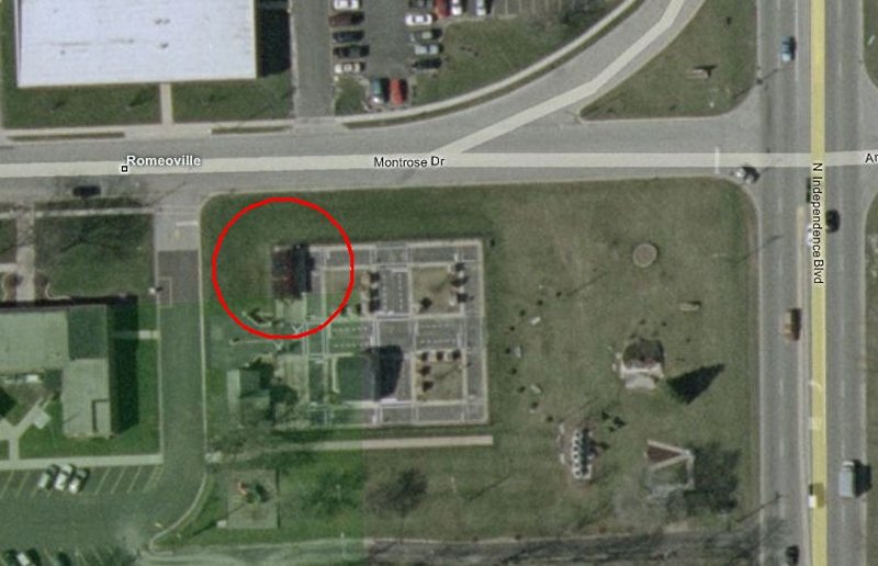 Location of caboose