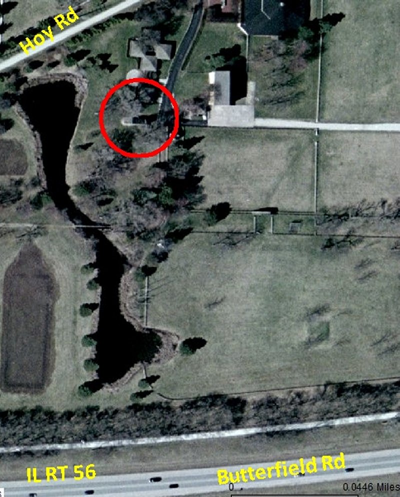 Location of caboose