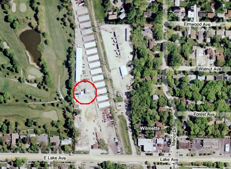 Location of caboose