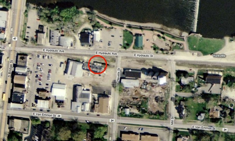 Location of caboose